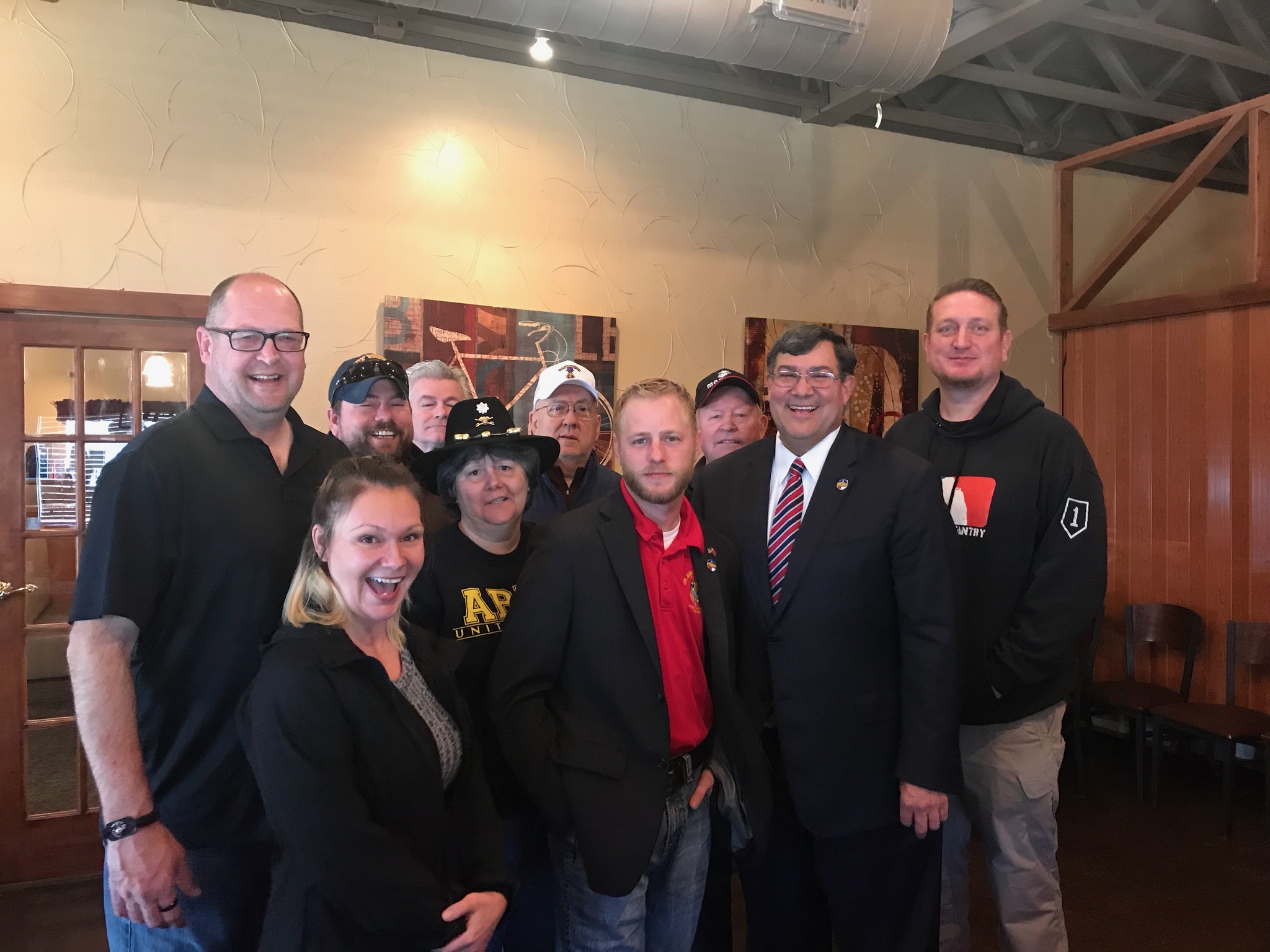 Judge David Garcia Stands with Veterans Ahead March Primary