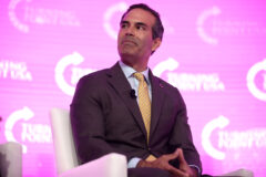 George P. Bush at a 2021 Turning Point USA summit in Grapevine, Texas