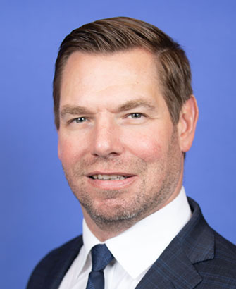 Official U.S. House portrait of former Rep. Eric Swalwell